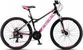 Велосипед STELS 26' рама женская, алюминий, MISS-5300 MD диск, черный 21 ск., 17'